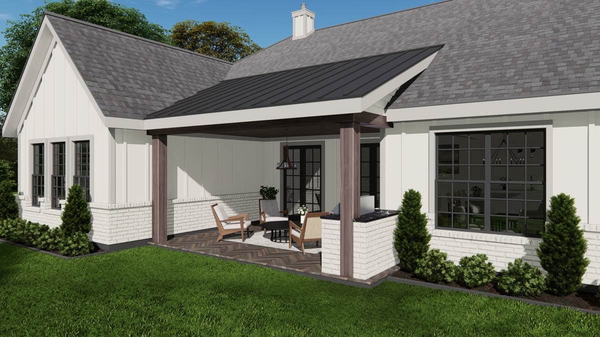 Plan 25453TF: Charming Traditional European Cottage House Plan with 3 Bedrooms and 2230 Square Feet - Image #15 - Colonial, Cottage, Country, European, Modern Farmhouse, Traditional