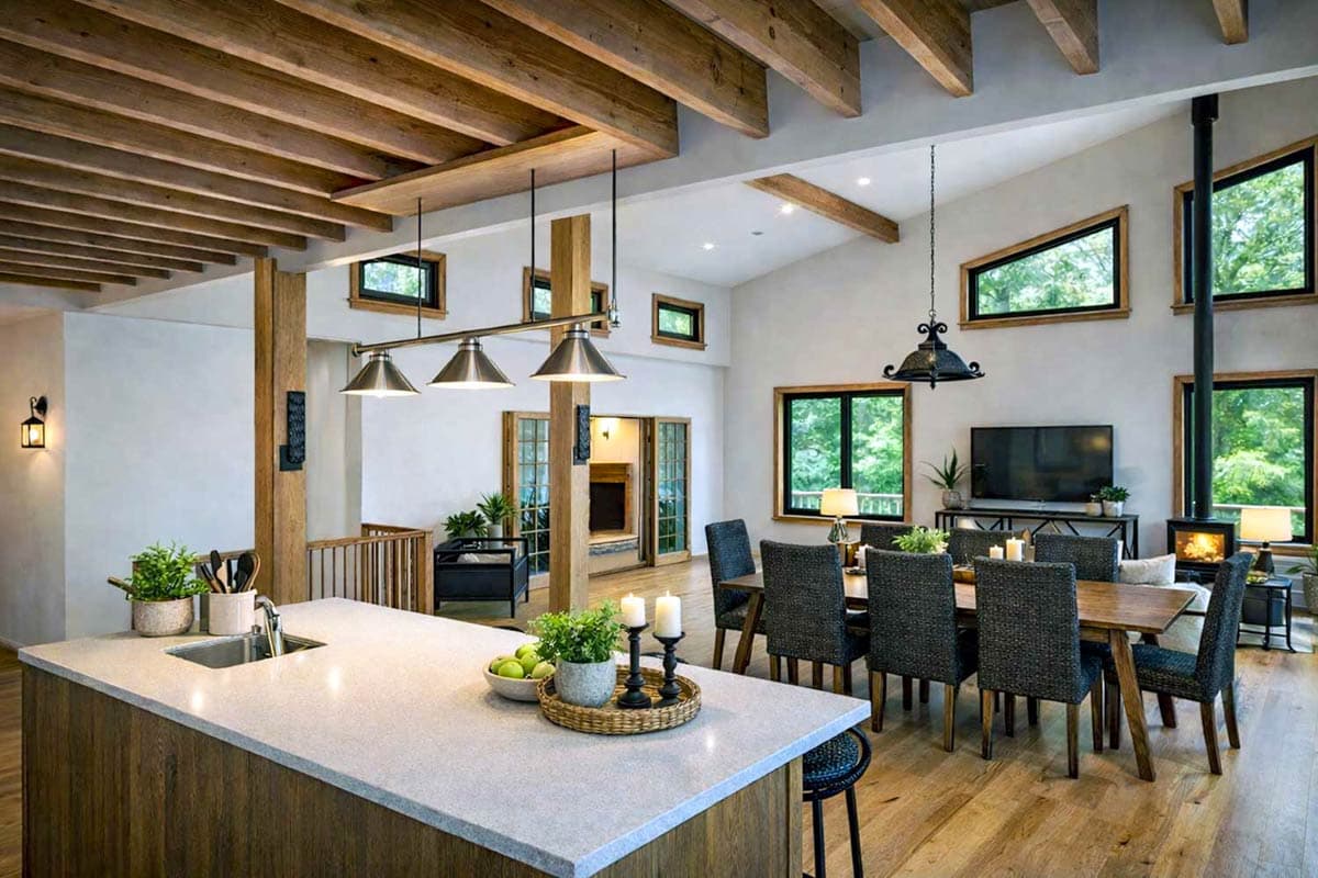 Plan 147055RML: Contemporary Modern House Plan with Upstairs Master Suite - Image #8 - Contemporary, Modern, Northwest