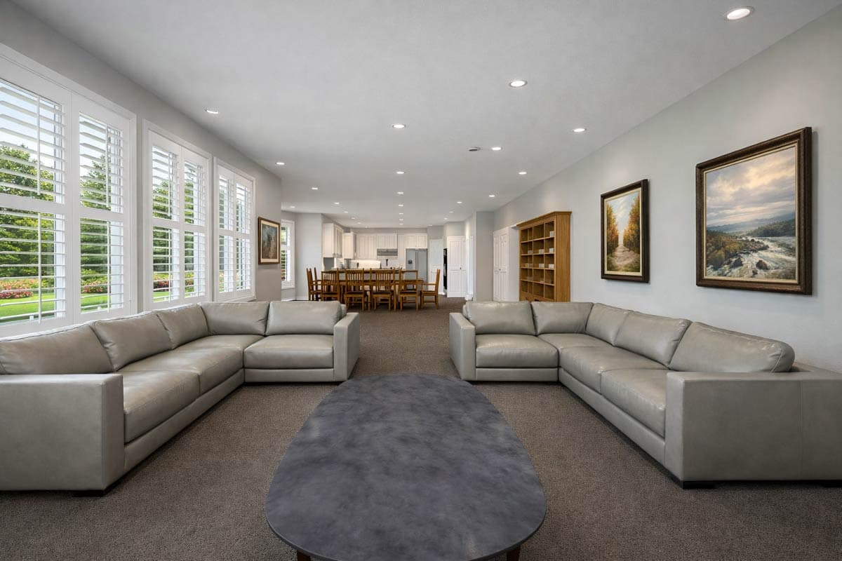 Plan 61702UT: Stately Traditional House Plan with Upstairs Owners Suite and Home Theater - Image #8 - Traditional