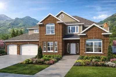 Stately Traditional House Plan with Upstairs Owners Suite and Home Theater