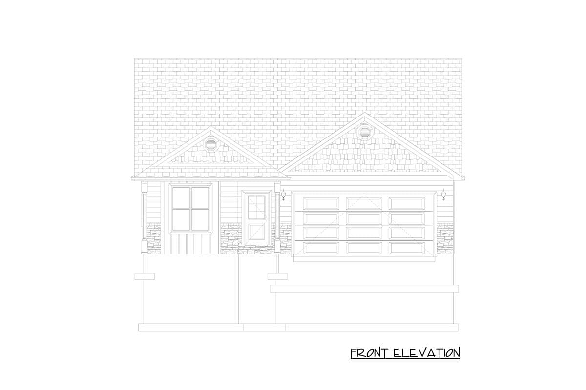 Plan 61704UT: Craftsman Ranch Plan with Main-Level Master and Flexible Loft Space - Image #30 - Craftsman, Ranch, Traditional