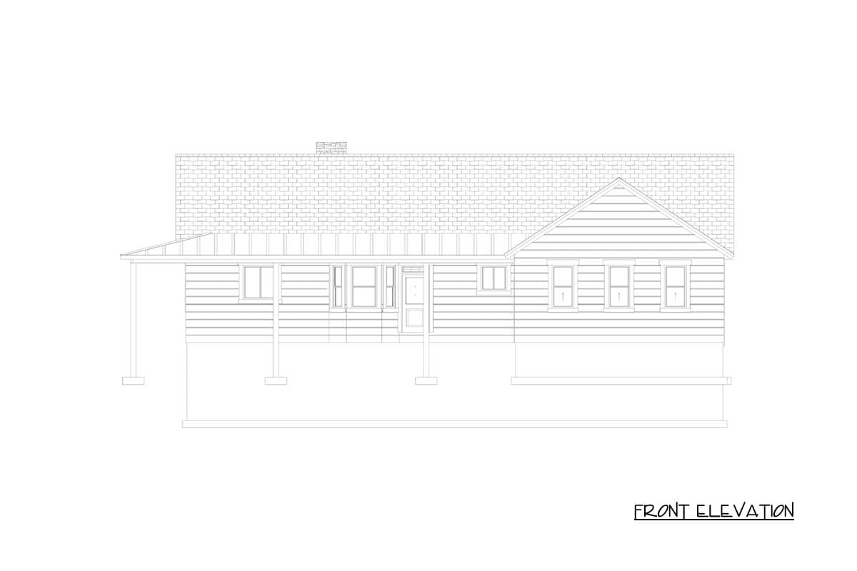 Plan 61705UT: Spacious 4-Bedroom Craftsman Ranch House Plan with Wrap-Around Porch - Image #24 - Craftsman, Ranch, Traditional