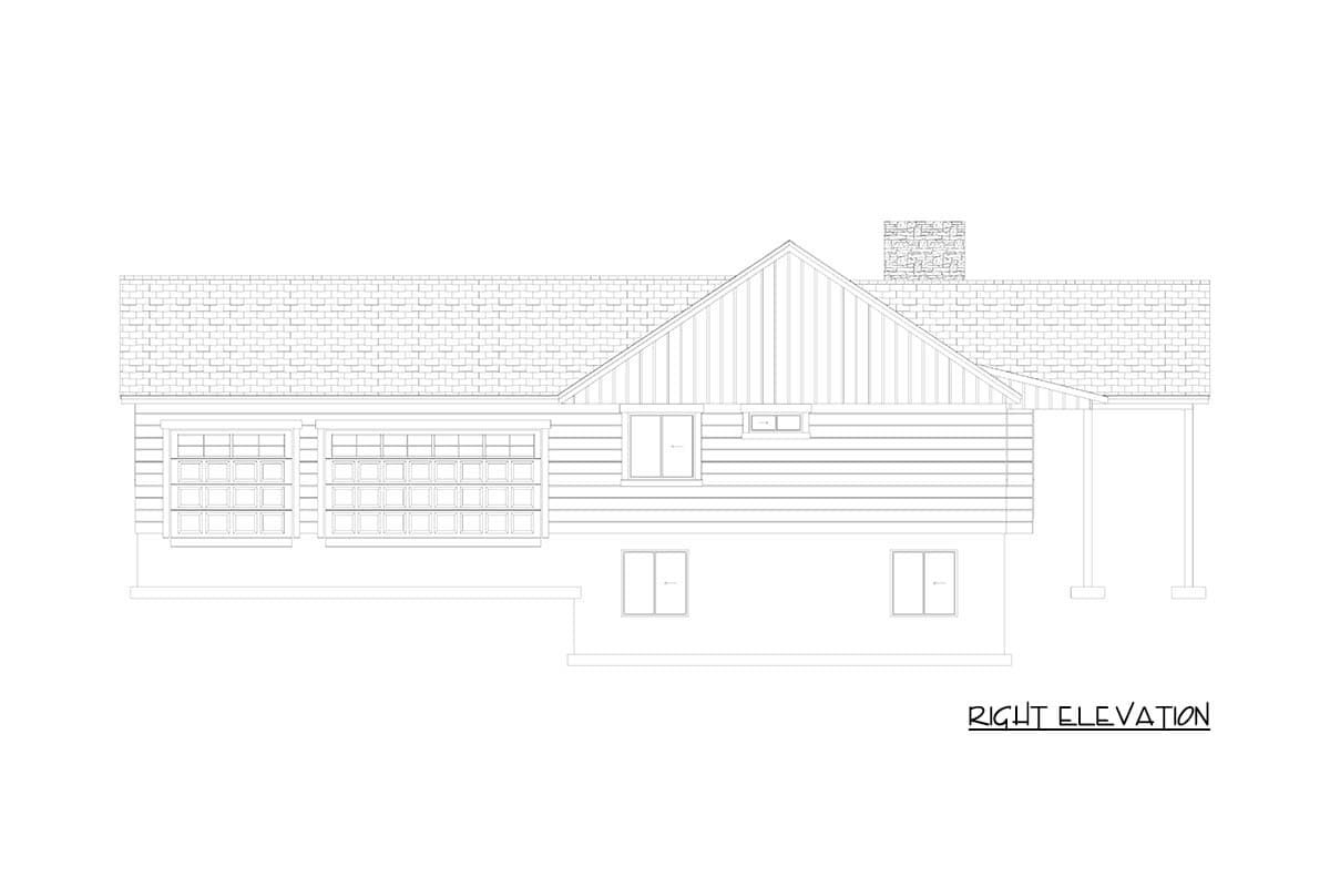 Plan 61705UT: Spacious 4-Bedroom Craftsman Ranch House Plan with Wrap-Around Porch - Image #27 - Craftsman, Ranch, Traditional