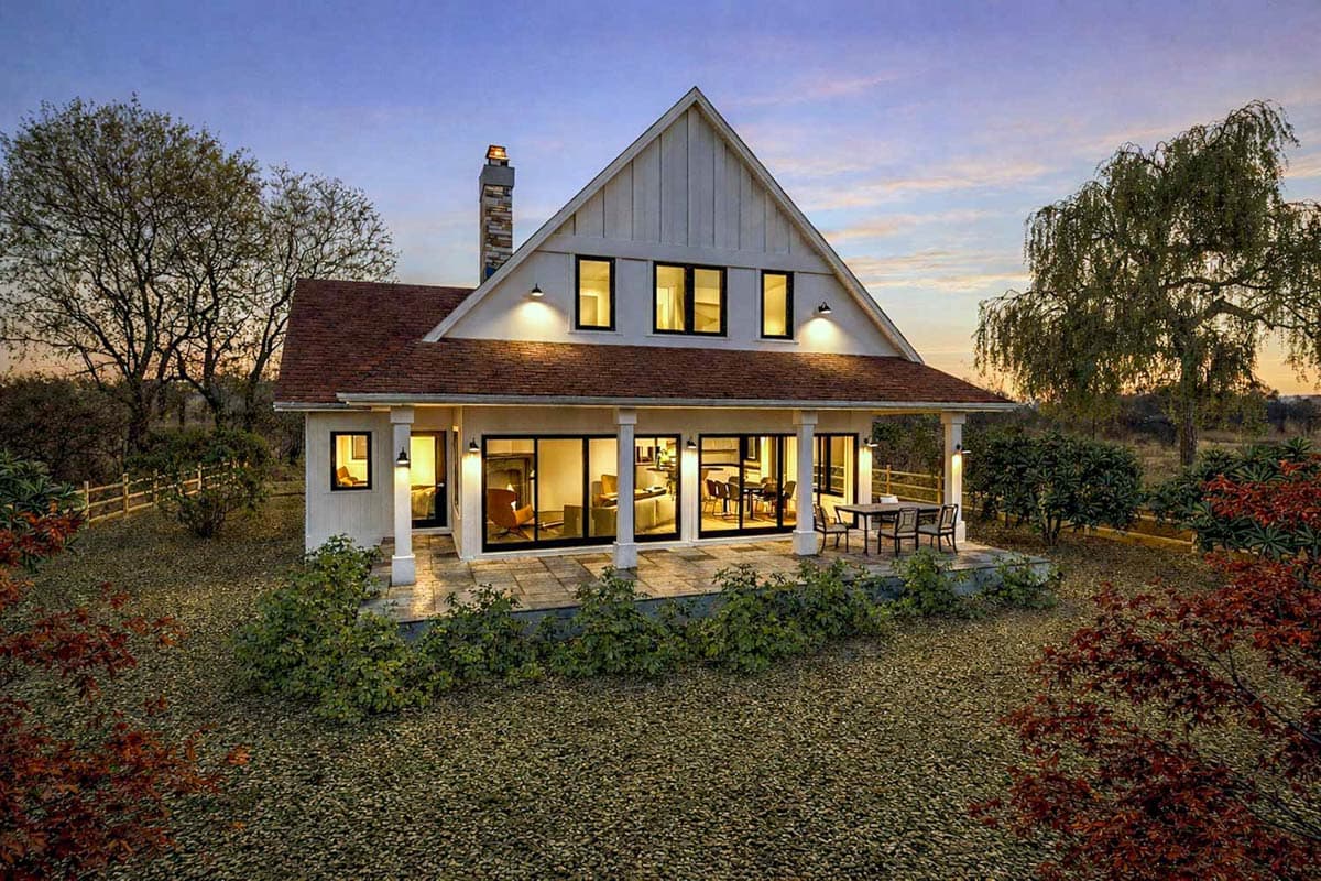 Plan 147059RML: 3-Bedroom Modern Farmhouse House Plan with Wrap-Around Porch - Image #5 - Cabin, Cottage, Country, Craftsman, Modern Farmhouse