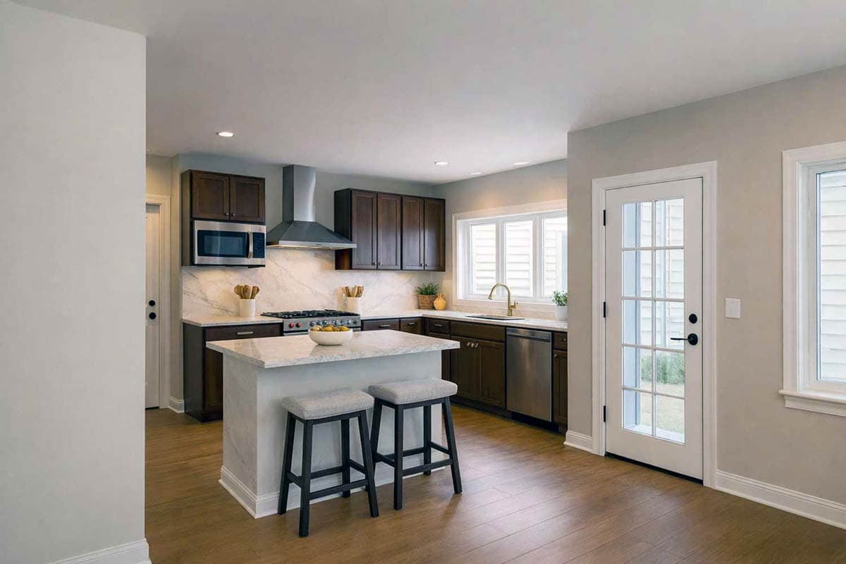 Plan 147059RML: 3-Bedroom Modern Farmhouse House Plan with Wrap-Around Porch - Image #7 - Cabin, Cottage, Country, Craftsman, Modern Farmhouse
