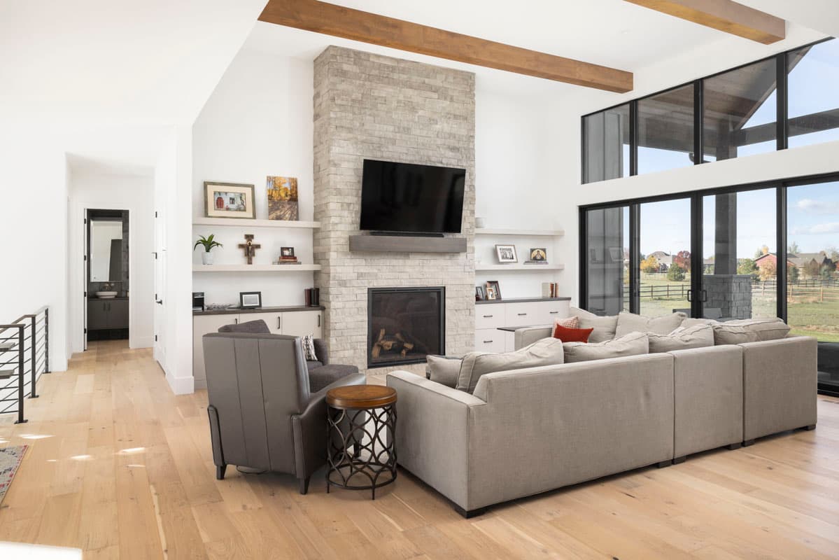 Plan 95346RW: Elegant Contemporary Mountain House Plan: Master on Main, 3-Car Garage - Image #11 - Contemporary, Mountain, Transitional