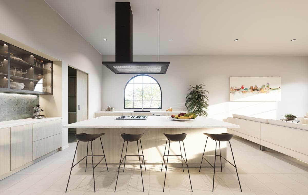 Plan 302014PSK: Modern Southwest Adobe House Plan with Split Bedrooms and Formal Dining - Image #10 - Adobe , Southwest, Spanish