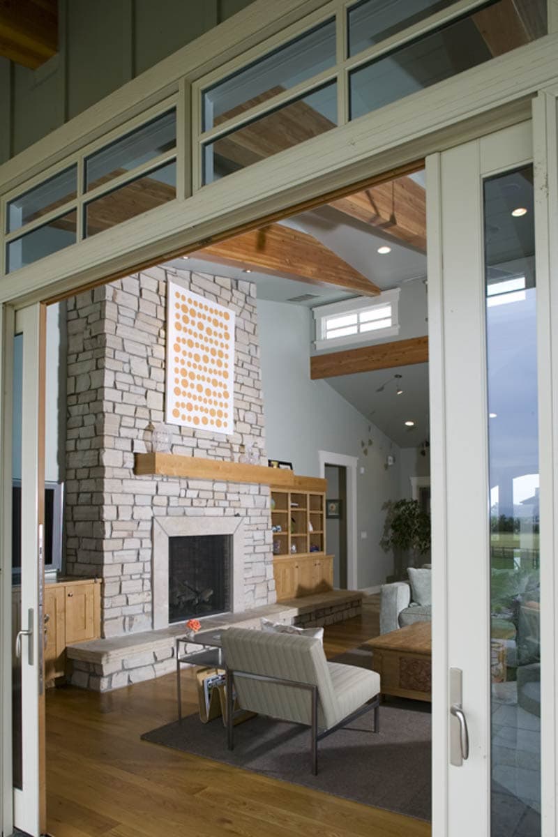 Plan 95351RW: Grand 4-Bedroom Modern Transitional House Plan with Two-Story Great Room - Image #26 - Modern, Transitional