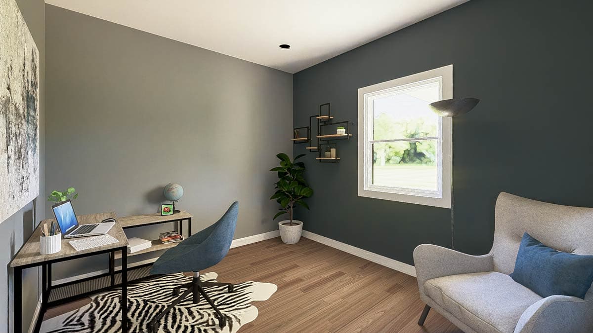 Plan 135412GRA: Modern Barndominium House Plan with RV Garage and Wrap-Around Porch - Image #13 - Barndominium, Country, Craftsman, New American