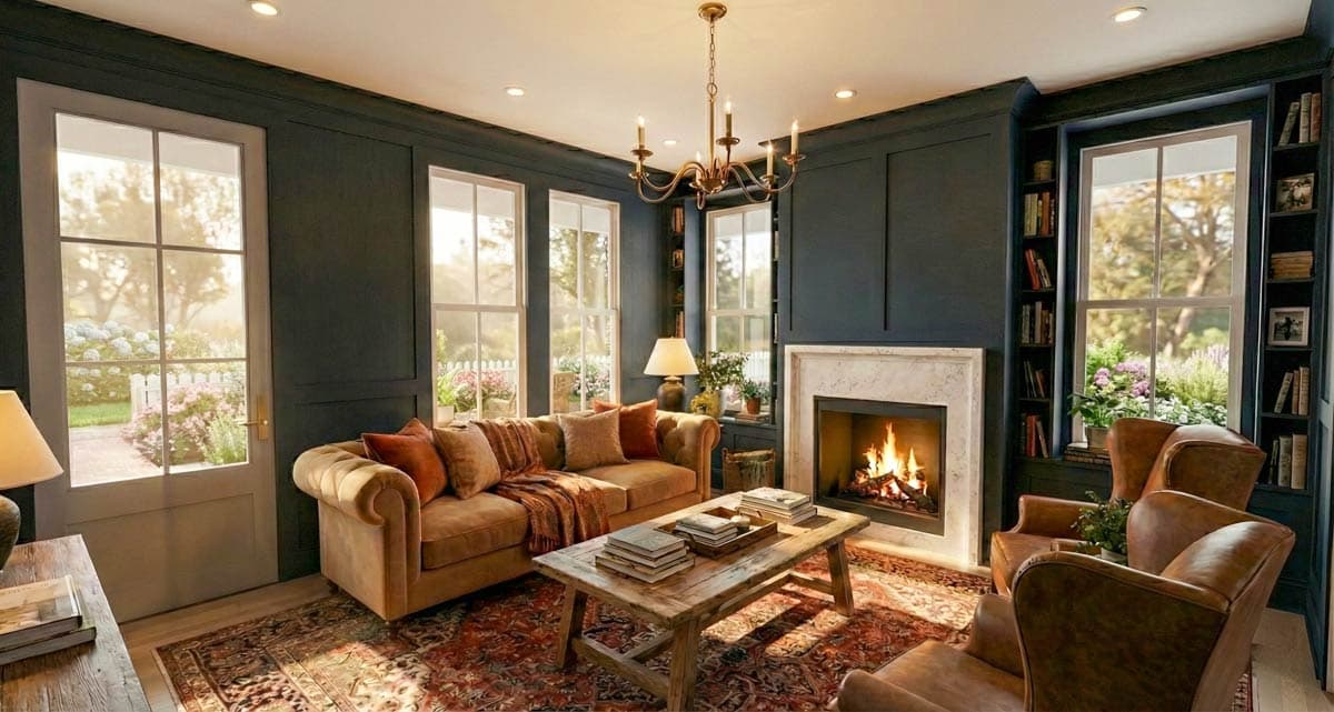 Plan 820012WSF: Craftsman House Plan with Wrap Around Porch and Outdoor Fireplace - Image #6 - Cottage, Country, Craftsman, Farmhouse, Southern Traditional, Traditional