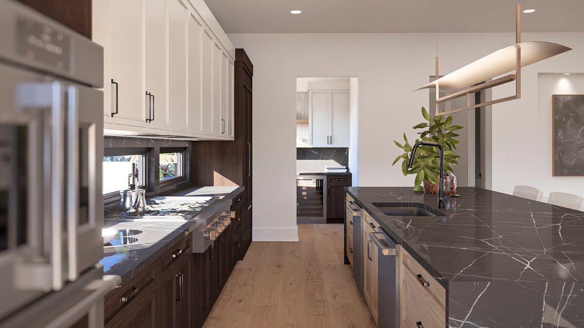 Plan 623599DJ: Modern 3-Bedroom House Plan with Open Concept Living and Main-Level Master - Image #13 - Modern, Prairie