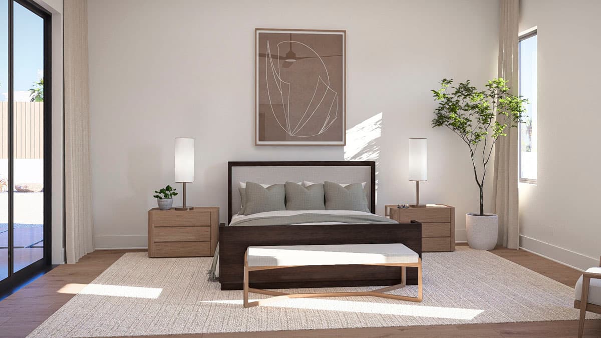 Plan 623599DJ: Modern 3-Bedroom House Plan with Open Concept Living and Main-Level Master - Image #15 - Modern, Prairie