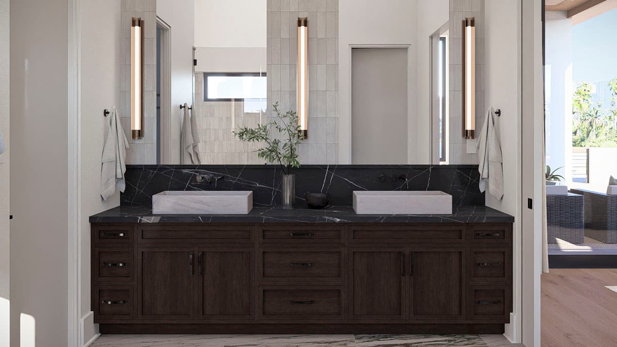 Plan 623599DJ: Modern 3-Bedroom House Plan with Open Concept Living and Main-Level Master - Image #18 - Modern, Prairie