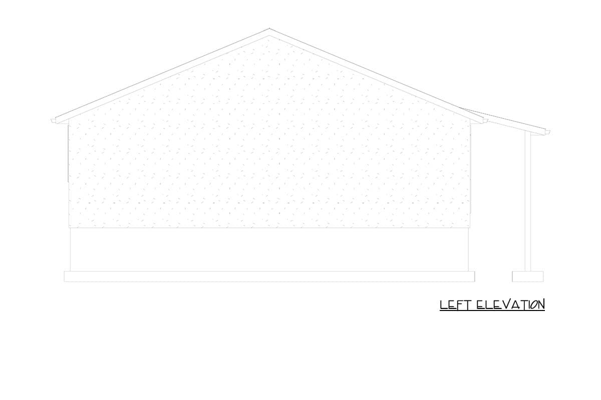 Plan 61708UT: Two-Bedroom Rustic Cabin House Plan with Flexible Study and Playroom - Image #16 - Cabin, Rustic