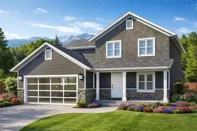 3 to 5 Bedroom Traditional Farmhouse House Plan with Versatile Basement