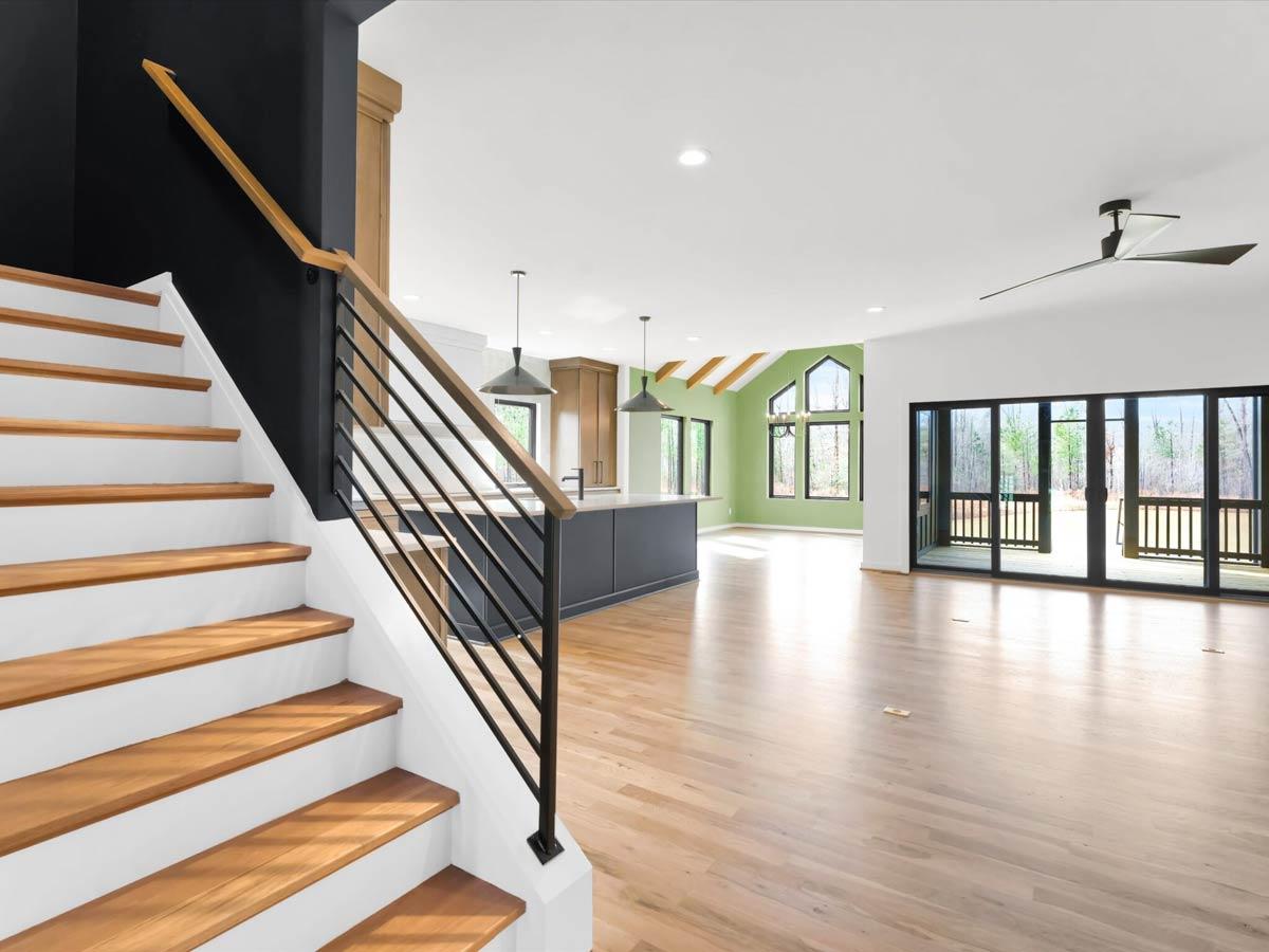 Plan 260032RVC: Contemporary 5-Bedroom House Plan with Main Level Master Suite and Flex Space - Image #6 - Contemporary, Craftsman, Modern, Northwest