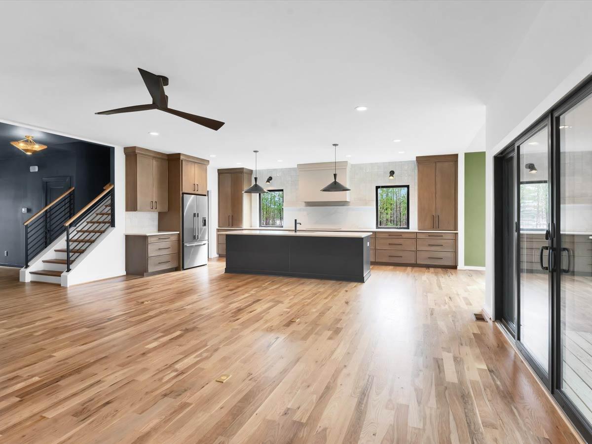 Plan 260032RVC: Contemporary 5-Bedroom House Plan with Main Level Master Suite and Flex Space - Image #7 - Contemporary, Craftsman, Modern, Northwest