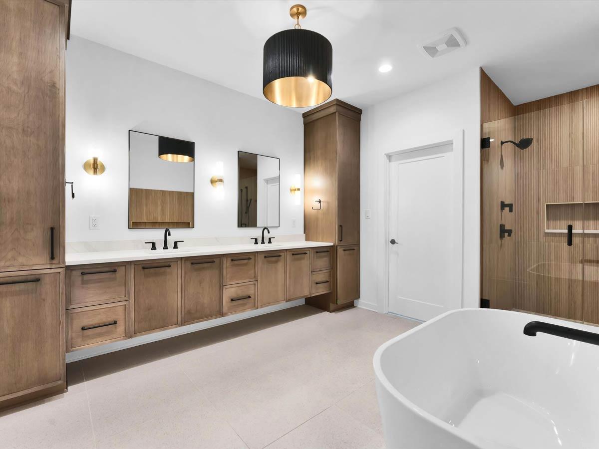 Plan 260032RVC: Contemporary 5-Bedroom House Plan with Main Level Master Suite and Flex Space - Image #10 - Contemporary, Craftsman, Modern, Northwest