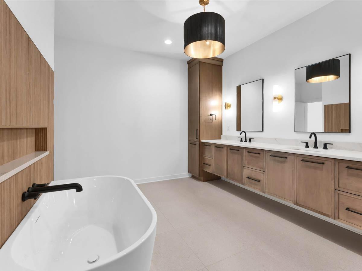 Plan 260032RVC: Contemporary 5-Bedroom House Plan with Main Level Master Suite and Flex Space - Image #12 - Contemporary, Craftsman, Modern, Northwest