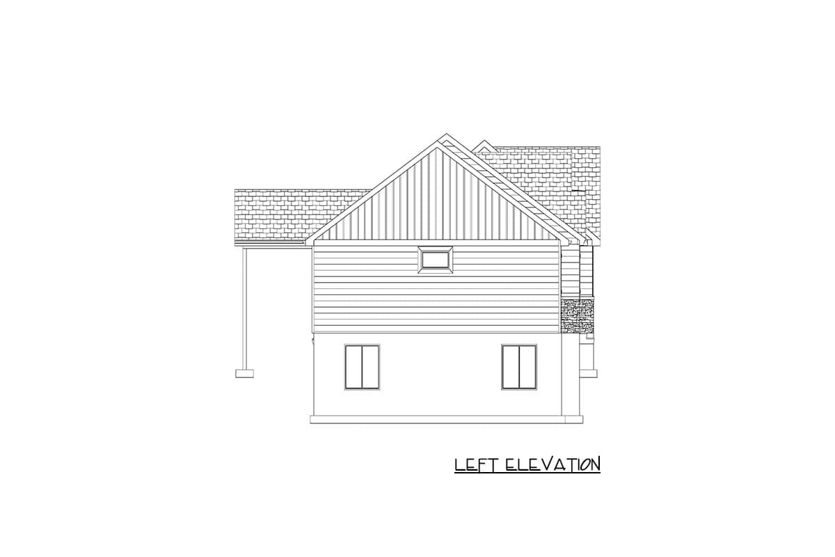 Plan 61716UT: Craftsman Ranch House Plan with Main Level Master and In-Law Suite Potential - Image #28 - Craftsman, Ranch, Traditional