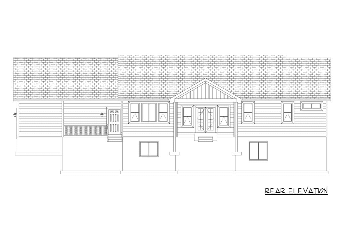 Plan 61716UT: Craftsman Ranch House Plan with Main Level Master and In-Law Suite Potential - Image #29 - Craftsman, Ranch, Traditional