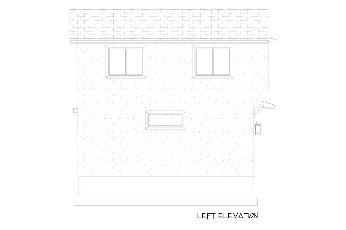 Plan 61718UT: Versatile Traditional ADU House Plan with 2-Car Garage and Upstairs Master Suite - Image #10 - Traditional
