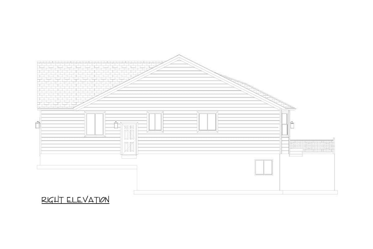 Plan 61720UT: Two-Bedroom Craftsman Ranch House Plan with Optional Lower Level - Image #20 - Craftsman, Ranch, Traditional