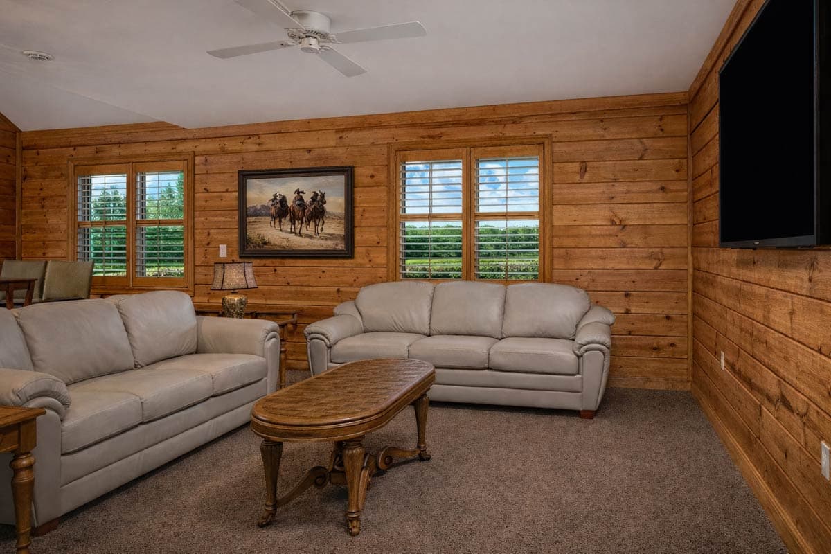 Plan 61721UT: Cabin House Plan with Two-Story Great Room and Wrap-Around Porch - Image #13 - Cabin
