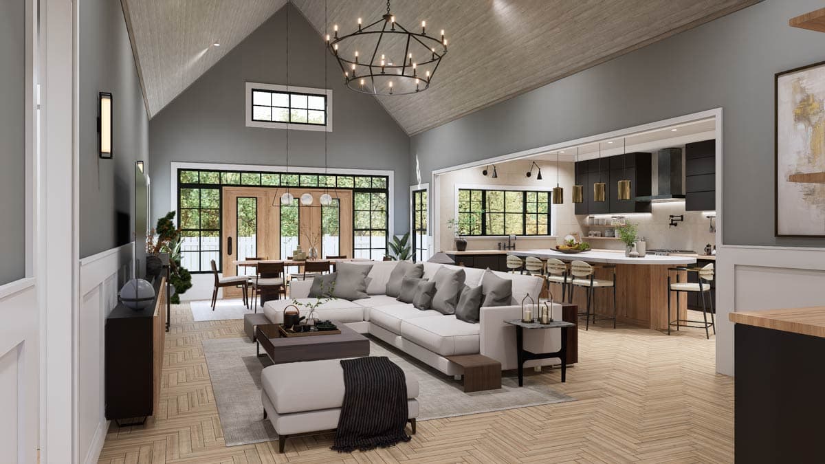 Plan 25940GE: 3-Bedroom Modern Farmhouse House Plan with 1st-Floor Master and Bonus Room - Image #13 - Country, Farmhouse, Modern Farmhouse