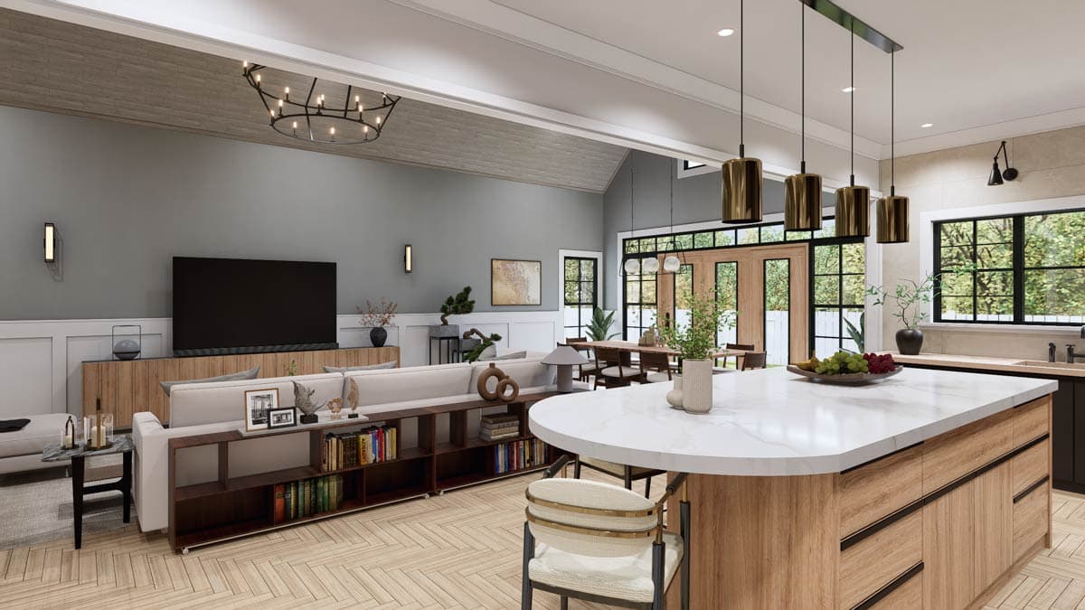 Plan 25940GE: 3-Bedroom Modern Farmhouse House Plan with 1st-Floor Master and Bonus Room - Image #14 - Country, Farmhouse, Modern Farmhouse