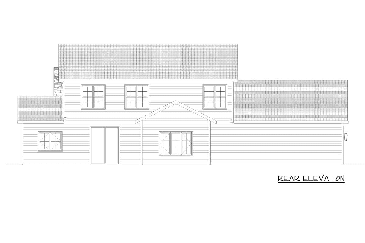 Plan 600020PDZ: 4-Bedroom Modern Farmhouse House Plan with Craftsman Details and Master Suite - Image #12 - Craftsman, Modern Farmhouse