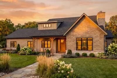 4-Bedroom Modern Farmhouse House Plan with Craftsman Details and Master Suite