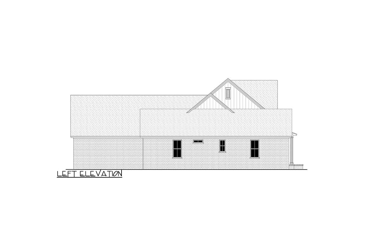 Plan 52029HZ: 4-Bed Modern Farmhouse Plan with Home Office and Outdoor Kitchen - Image #10 - Country, Farmhouse, Modern Farmhouse, New American
