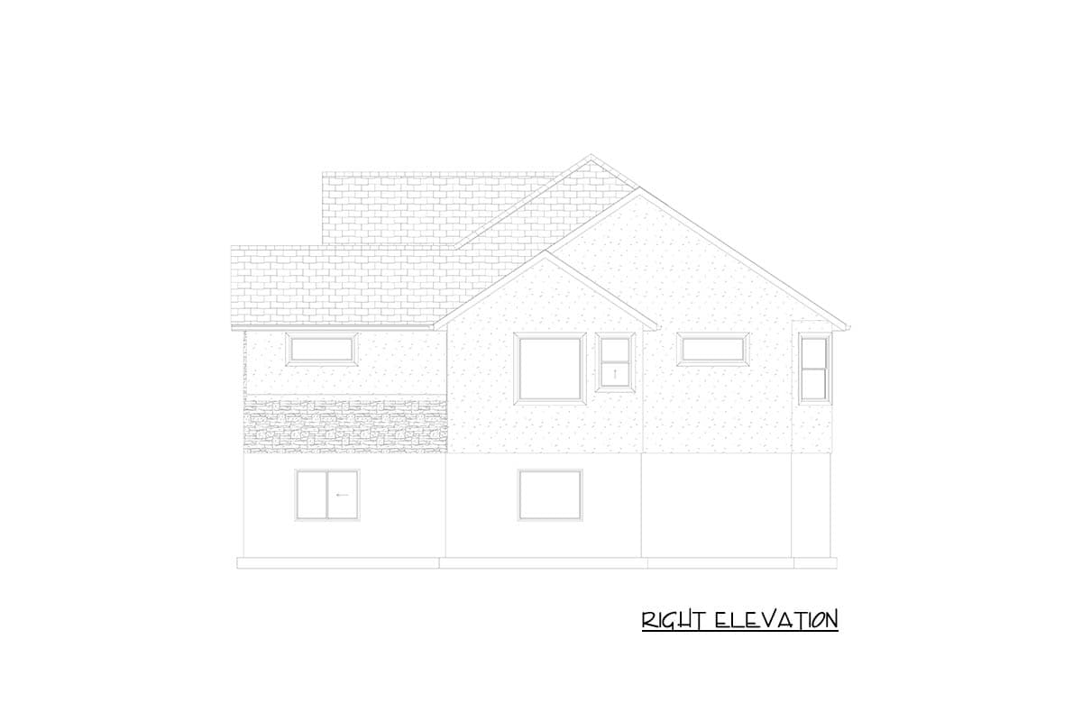 Plan 61726UT: Elegant 2-Story House Plan with 4 Bedrooms and Luxury Master Suite - Image #26 - European, French Country