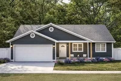 3 to 5 Bed Traditional Ranch House Plan with Optional Finished Basement