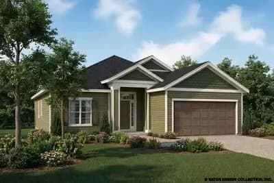 Charming Craftsman House Plan with 3 Bedrooms and 1462 Sq Ft