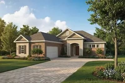 Charming Southern Ranch House Plan with 3 Bedrooms and Covered Veranda