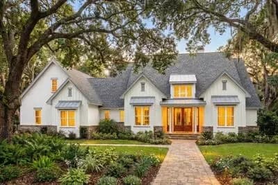 Four-Bedroom Modern Farmhouse House Plan with Split Layout and Bonus Room