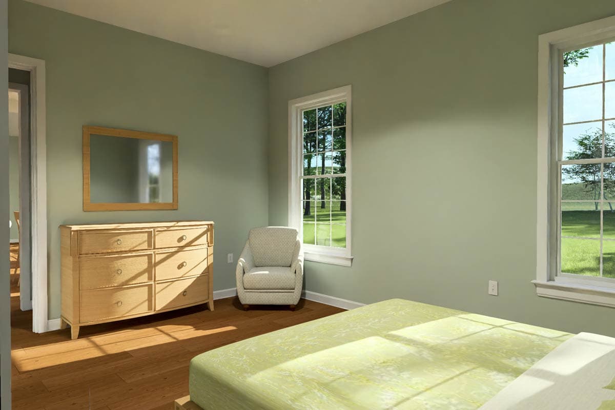 Plan 52521WM: Charming Ranch House Plan with 3-Car Garage - Image #12 - Cottage, Craftsman, Transitional