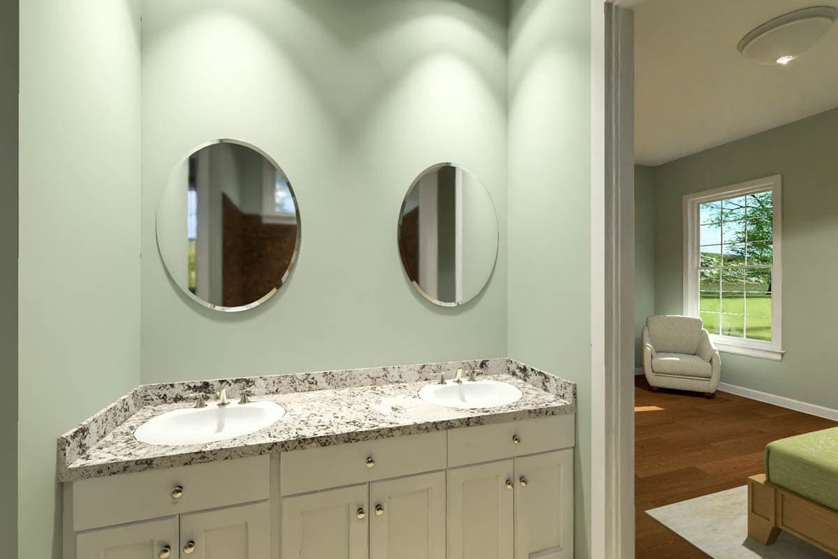 Plan 52521WM: Charming Ranch House Plan with 3-Car Garage - Image #14 - Cottage, Craftsman, Transitional