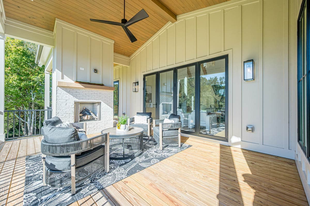 Plan 710447BTZ: Transitional Modern Farmhouse House Plan with Two-Story Great Room - Image #19 - Modern Farmhouse, Southern Traditional, Traditional, Transitional