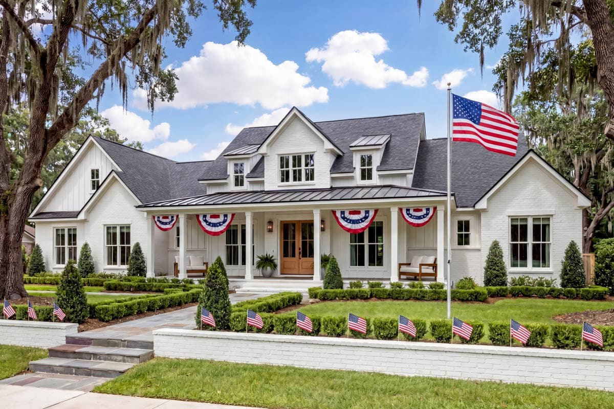 Plan 52030HZ: Modern Farmhouse House Plan with Split Bedrooms and Home Office - Image #11 - Farmhouse, Modern Farmhouse, Transitional