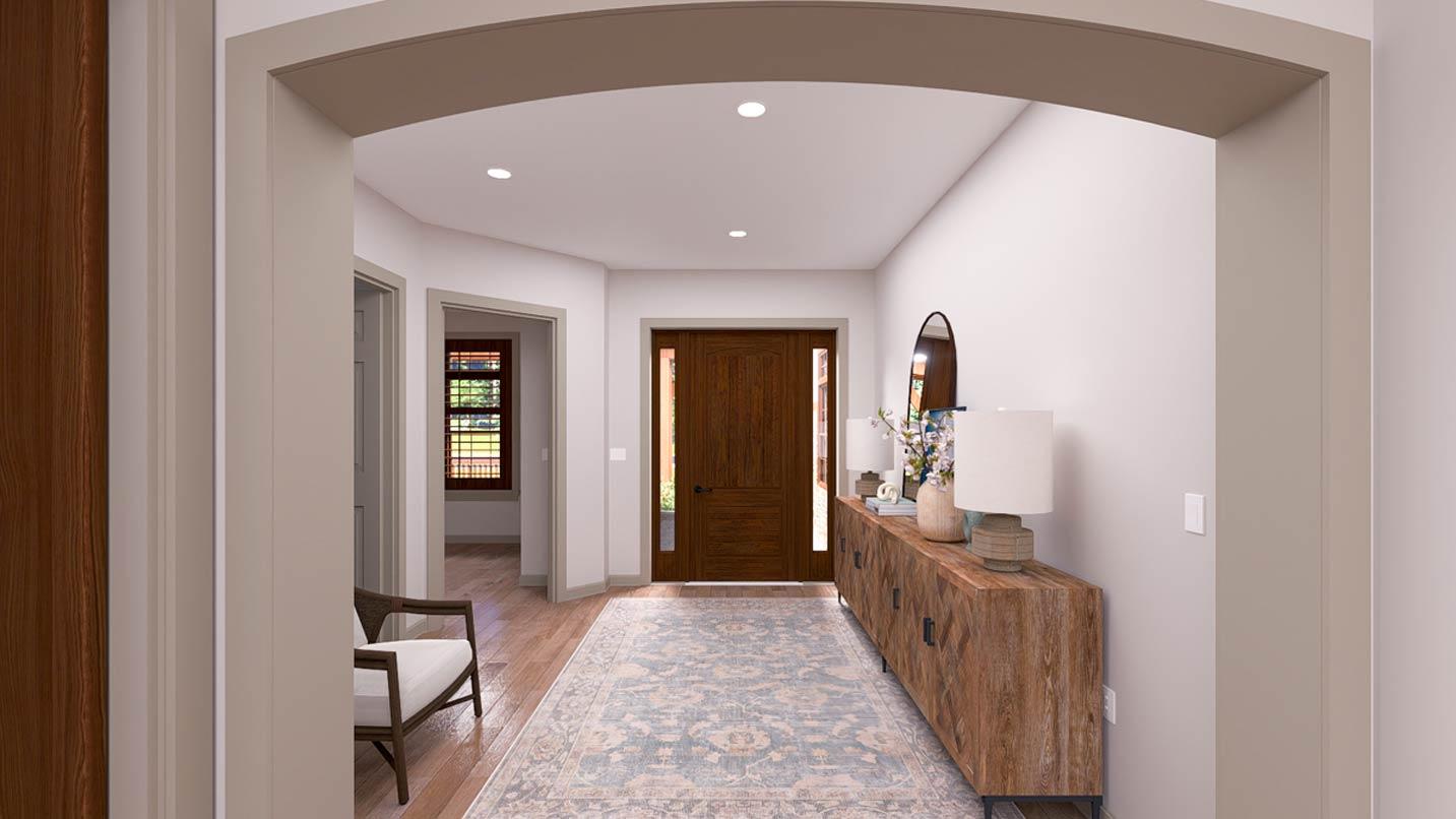 Plan 61732UT: Rustic Mountain House Plan with 4 Bedrooms and 3-Car Garage - Image #7 - Mountain, Rustic