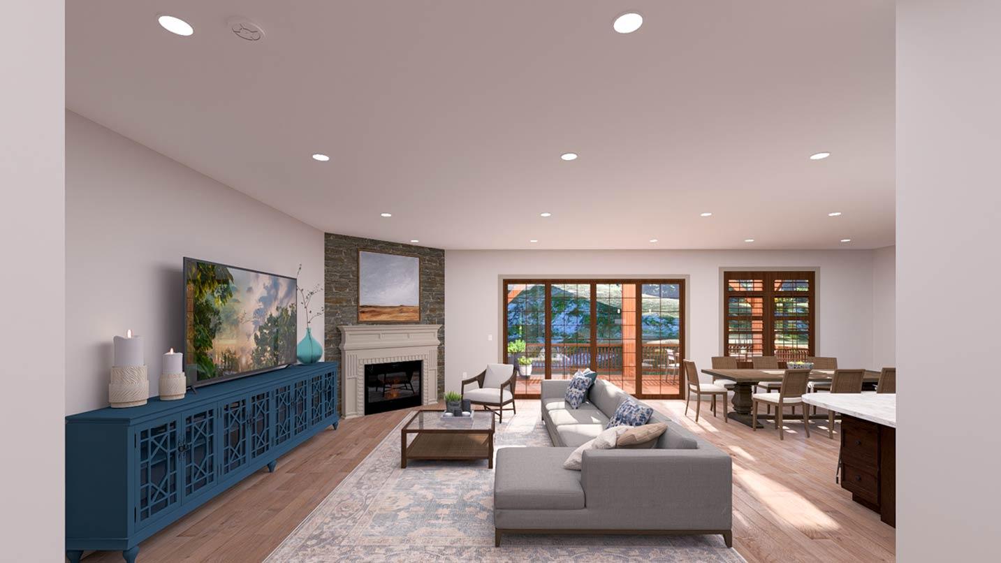 Plan 61732UT: Rustic Mountain House Plan with 4 Bedrooms and 3-Car Garage - Image #12 - Mountain, Rustic