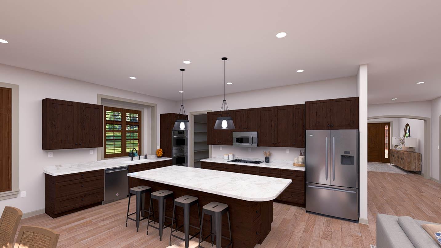 Plan 61732UT: Rustic Mountain House Plan with 4 Bedrooms and 3-Car Garage - Image #14 - Mountain, Rustic