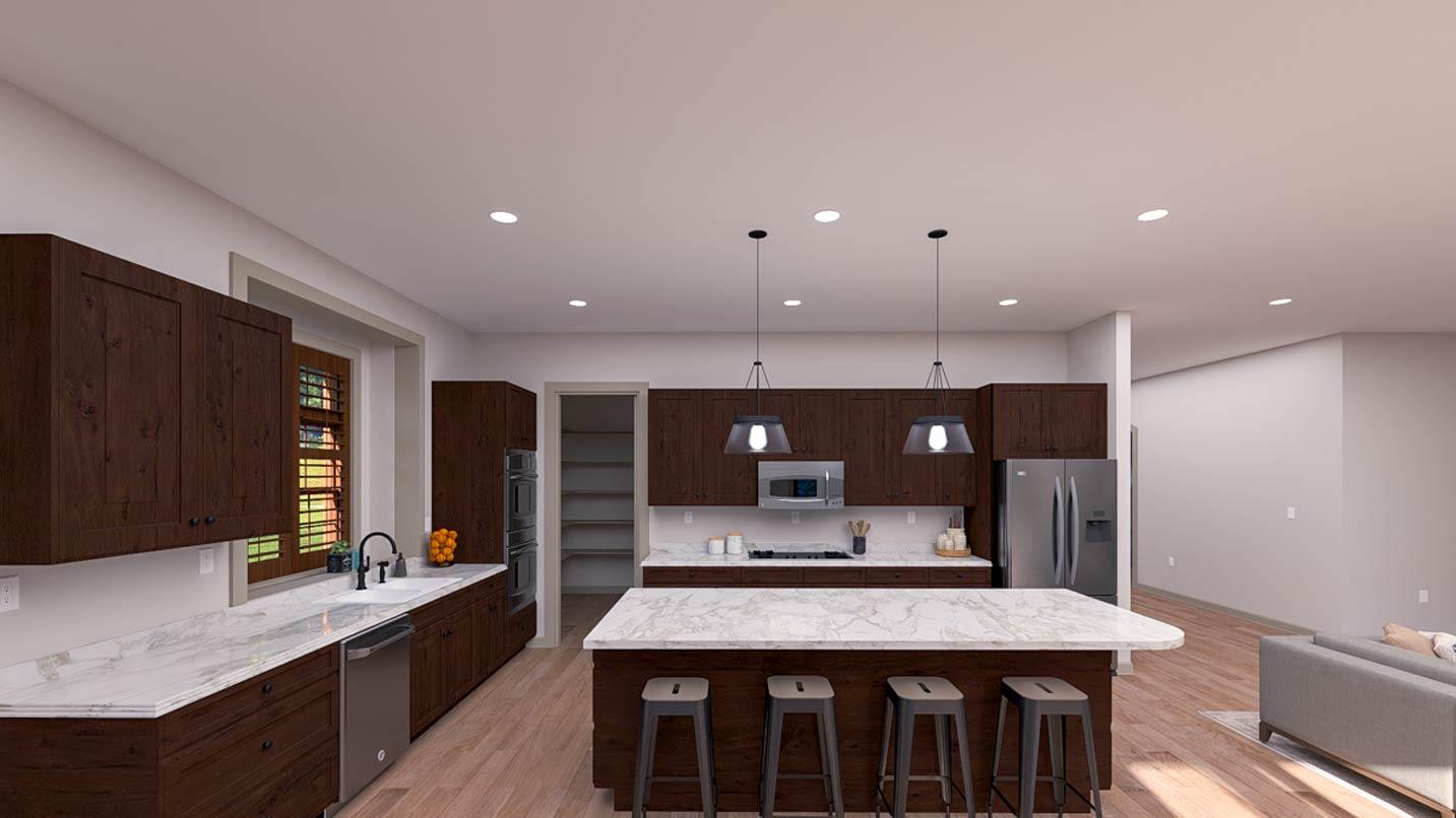 Plan 61732UT: Rustic Mountain House Plan with 4 Bedrooms and 3-Car Garage - Image #17 - Mountain, Rustic