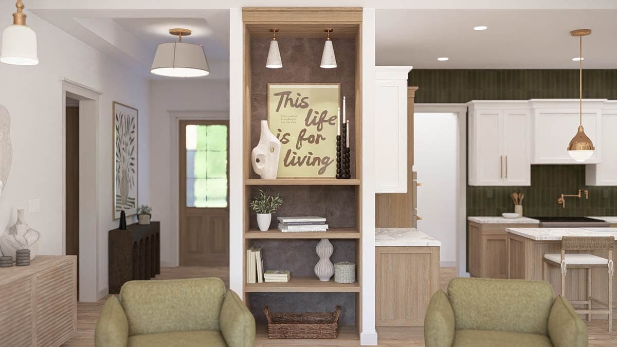 Plan 623604DJ: Modern Farmhouse House Plan with 3 Bedrooms and Split Bedroom Layout - Image #15 - Farmhouse, Modern Farmhouse