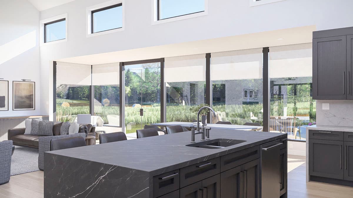 Plan 623605DJ: Barndominium House Plan: 2,572 Sq Ft, 3 Beds, 2 Baths, 4-Car Garage - Image #19 - Barndominium, Contemporary, New American