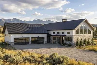 Barndominium House Plan: 2,572 Sq Ft, 3 Beds, 2 Baths, 4-Car Garage