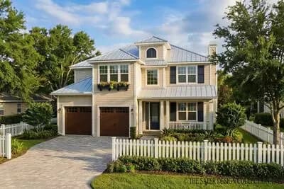4-Bedroom Coastal Cottage House Plan with a Private Master Porch